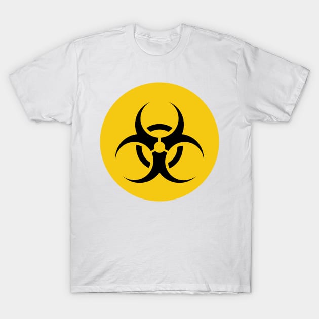 Biohazard Symbol T-Shirt by powniels